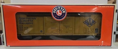 Lionel Trains, Northern Alberta Railways boxcar R#050015 #6-52245. NIB (11S)
