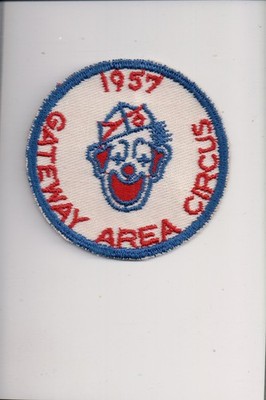 1957 Gateway Area Circus patch
