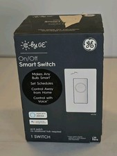 GE on off smart switch Google Alexa control light away from home voice feature