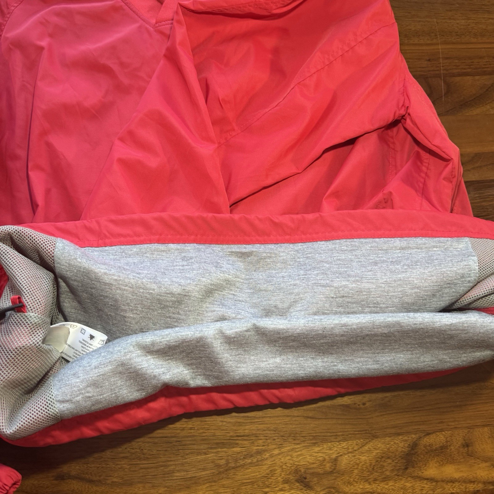 Corvette Racing Lined Pullover Jacket Red Size La… - image 7