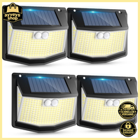 Solarlampe AußEnbereich 248 Leds Mit Bewegungsmelder Gartenlicht Solarlicht