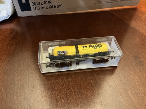 Coche cisterna Fleischmann 8489 K Agip escala N nuevo en caja CTS 3.1.1 | Condition: New