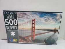 Page Publications Golden Gate Bridge 500 Piece Jigsaw Puzzle San Francisco New