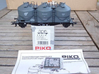 Piko 54513 H0 Granulate-Silo Wagon Ucs 912 VTG Of The DB Era 4 Very Good In OVP