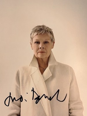 10 X Judi Dench Hand Signed Photographs  James Bond