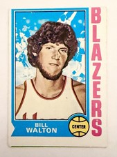 1974-75 Topps #39 BILL WALTON Rookie Card RC Trail Blazers HOF UCLA OC MC. rookie card picture