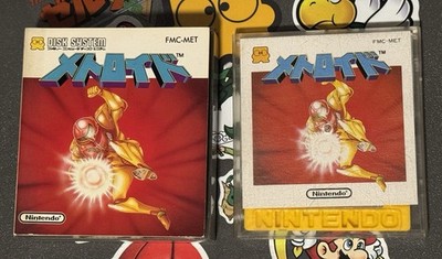 Metroid Nintendo Famicom Disk System COMPLETE Japan Import US Seller TESTED