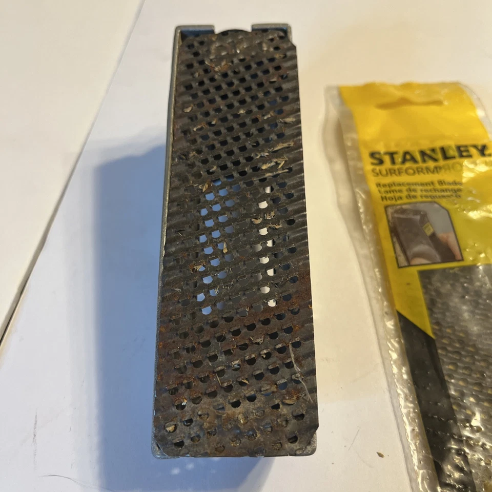 STANLEY Surform 399, 5-3/4" Wood Rasp File Pocket Plane w/extra blade- USA - Image 3 of 4