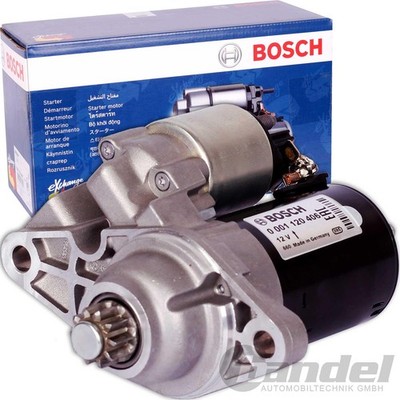 BOSCH ANLASSER STARTER für AUDI A3 VW GOLF V POLO SKODA OCTAVIA FABIA SEAT IBIZA