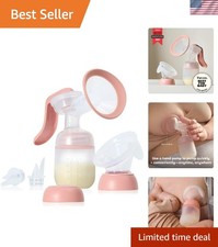 Innovative 2-in-1 Breast Pump with SoftFeel Flange for Comfort Convenience