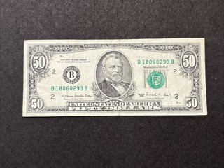 Billete de 50 dólares Estados Unidos de América 1988 serie antigua
