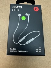 Beats Flex Wireless Earbuds Apple W1 Headphones Chip Magnetic Earphones -WHITE