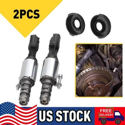 2PCS VCT VVT Variable Valve Timing Solenoid For 04-10 Ford F-150 05-14 Lincoln