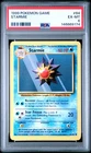 1999 POKEMON BASE SET UNLIMITED #64 STARMIE PSA 6