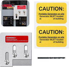 Generator Interlock Kit Compatible with Square D QO or Homeline 150 or 200 Amp P