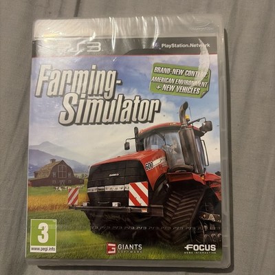 Landwirtschafts Simulator Spiel PlayStation 3 PS3 NEU & VERSIEGELT (siehe unten) 