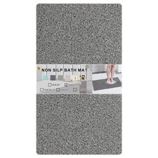 Non Slip Bathtub Mat, Anti Slip Bath Mat 0.6" Extra Thick, Quick Dry Bath Tub...