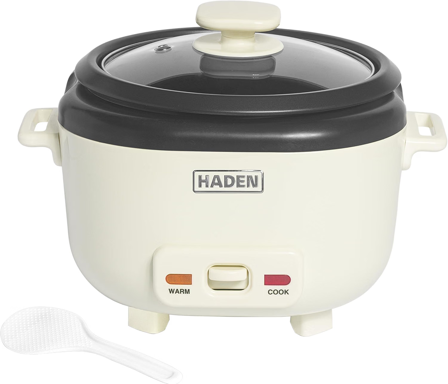 Haden 1L Rice Cooker Sour Cream, Cream - Image 2