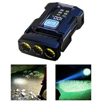 Rechargeable Keychain Mini Flashlight 500 Lumens Edc Magnetic Small Work Light