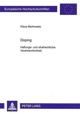 Klaus Markowetz | Doping | Taschenbuch | Deutsch | Peter Lang
