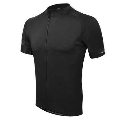 Funkier Airflow Gents Active S/S Jersey in Black - Large [Black] CYCLING AC NEU