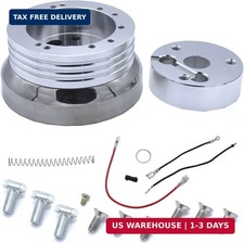 5 6 Hole Billet Steering Wheel Hub Adapter Compatible With Chevrolet Mode 5 6 Hole Billet Steering Wheel Hub Adapter Compatible With Chevrolet Mode