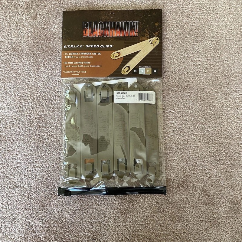 Blackhawk Speed Clips 6-pack #3 Coyote Tan
