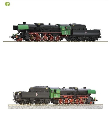 Roco PKP Ty 2 Steam locomotive 70112 HO scale DCC sound 