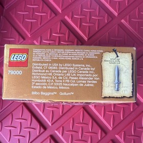 LEGO The Hobbit 79000 Riddles for the Ring 105pc Set Box Bilbo Gollum