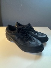 Bloch Women  s Bloch Hammer Black Leather Lace-Up Tap Shoes