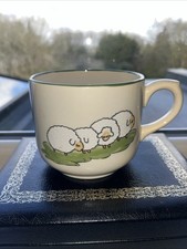 Zeller Keramik Hand Painted Jumbo Sheep Cup Mug Germany Vintage