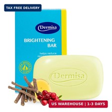 Dermisa Brightening Bar with Kojic Acid, Licorice and 3 Ounce (Pack of 1)