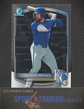 2025 Bowman Draft Chrome Blake Mitchell #BDC-160 Kansas City Royals