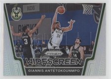 2020-21 Panini Prizm Widescreen Silver Prizm Giannis Antetokounmpo #9 0t9m