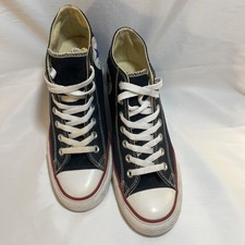 Converse Women 9 Chuck Taylor All Star Lux Hidden Heel Wedge Black 547198F