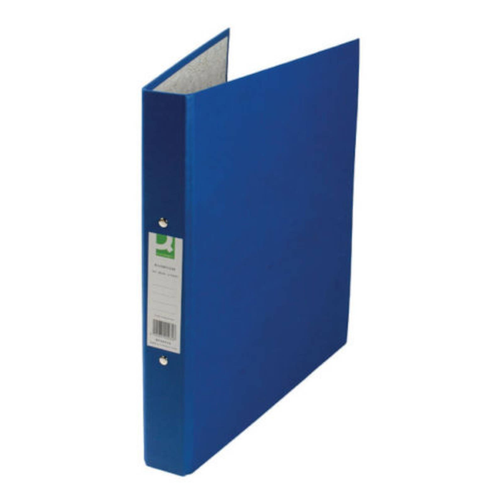 Q-Connect 2 Ring 25mm Paper Over Board Blue A4 Binder KF20035