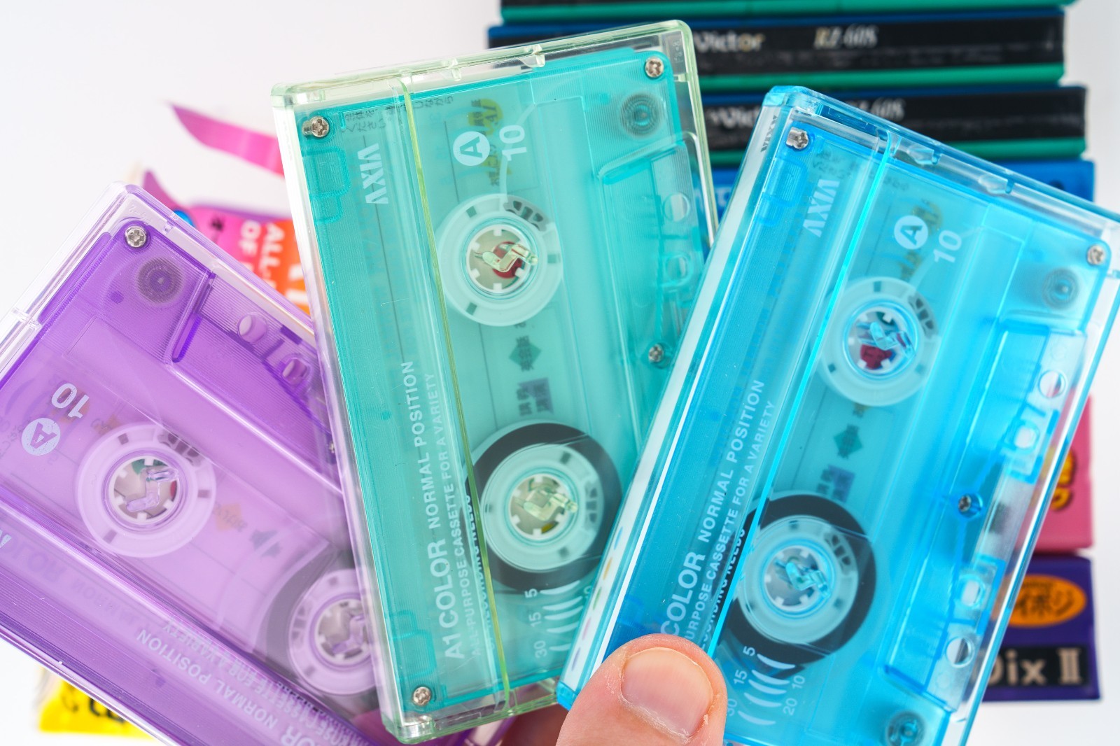 14x mixed TDK Maxell Sony Fuji (AXIA) VICTOR (JVC) Type2 Cassette Tape for deck