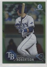 2016 Bowman Chrome Prospects Green Refractor 93/99 Daniel Robertson #BCP96 2f9