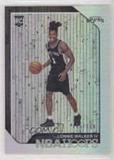 2018-19 Panini NBA Hoops Silver 176/199 Lonnie Walker IV #256 7zf