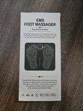 19 Level EMS Electric Foot Massager Pad Muscle Stimulator Blood Circulation Mat