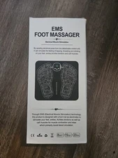 19 Level EMS Electric Foot Massager Pad Muscle Stimulator Blood Circulation Mat