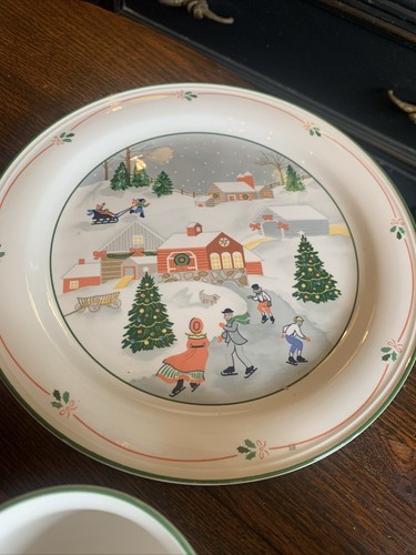 Sango SILENT NIGHT 3900 Korea Joan Luntz 12 Pc Boxed Set Serves 4 Guests Vtg - Picture 13 of 23