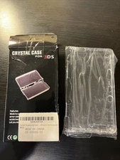 Nintendo 3DS Hard Clear Shells Protectors ( 1st Model ) Damage Box