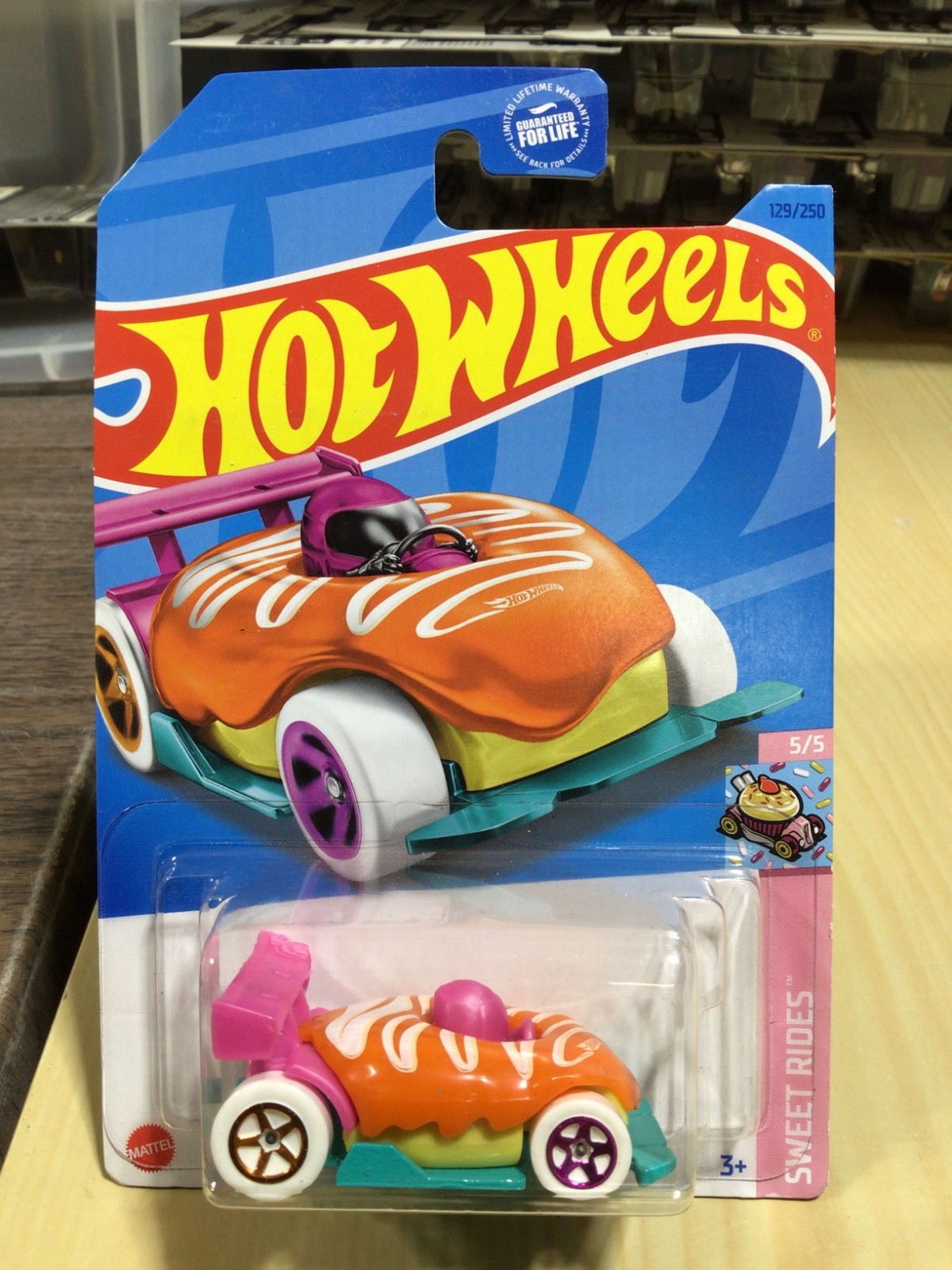 HOT WHEELS TREASURE HUNT 2023 DONUT DRIFTER BAD CARD