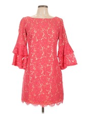 Eliza J Women Pink Casual Dress 10