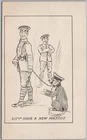 217th Battalion CEF 'Have a New Mascot' Military Canada WW1 Scarce Postcard H88