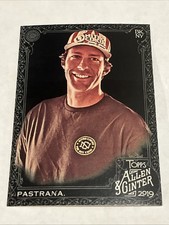 2019 Topps Allen & GINTER X TRAVIS PASTRANA BLACK #184 MOTO X NASCAR
