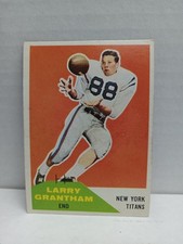 1960 Fleer Larry Grantham #98 (RC) EX Condition New York Titans