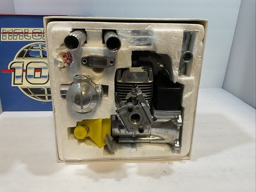 NIB WORLD ENGINES - MALONEY 100 17CC GAS R/C MODEL AIRPLANE ENGINE W/ MUFFLER - Picture 18 of 24