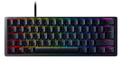 Razer Huntsman Mini (Purple Switch) - Kompakte 60% Gaming Tastatur